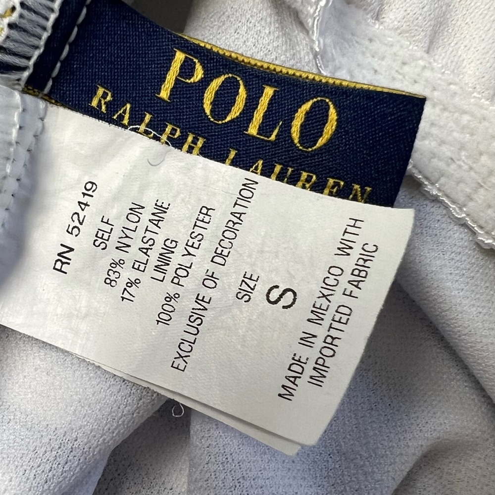 POLO RL Stripes On-Piece Swimsuit - Picture 7 of 8